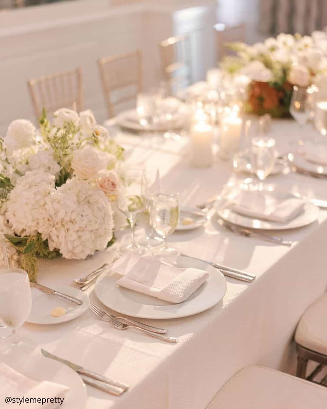 White Wedding Decoration Ideas For Aisle