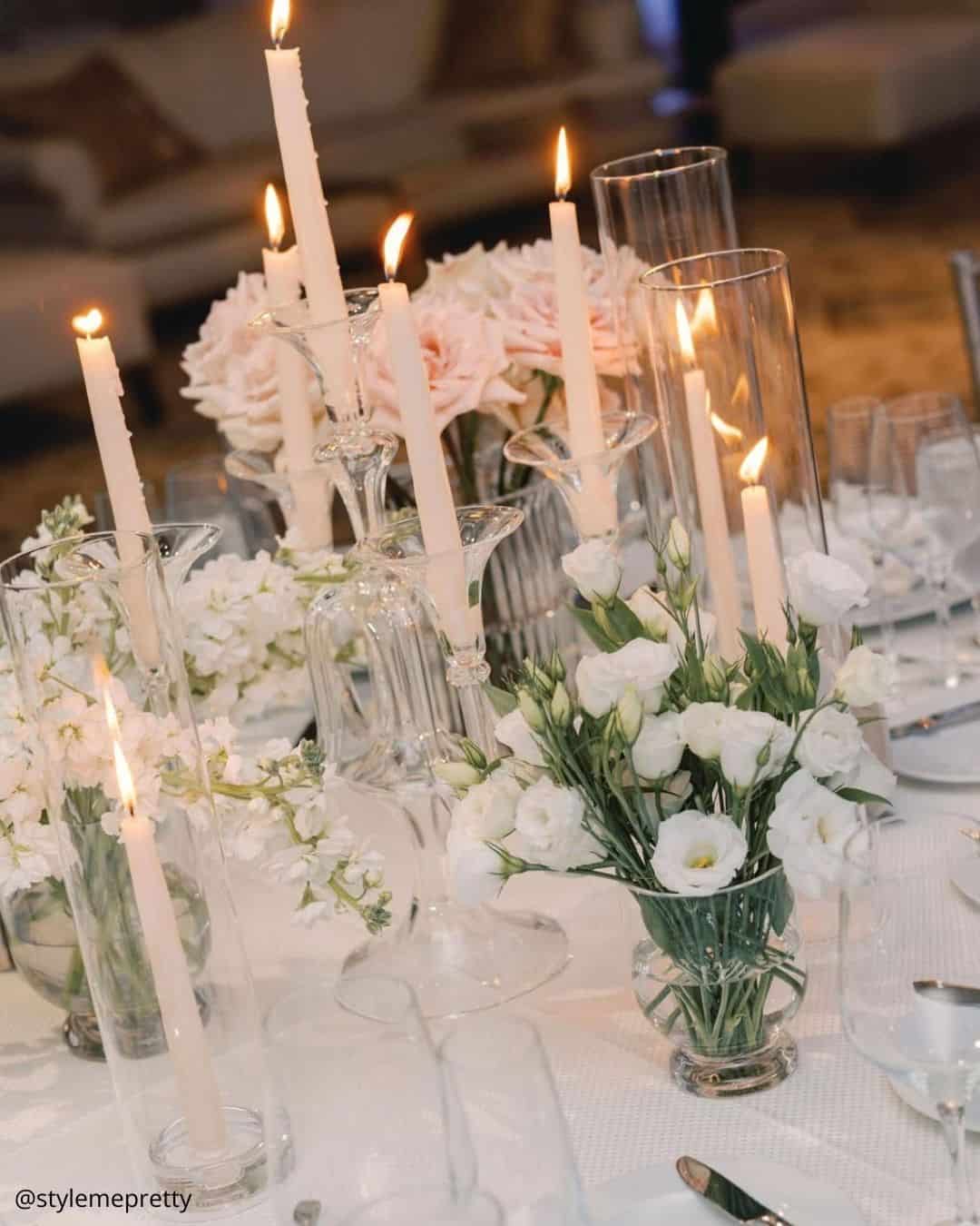 White Wedding Decoration Ideas For Aisle