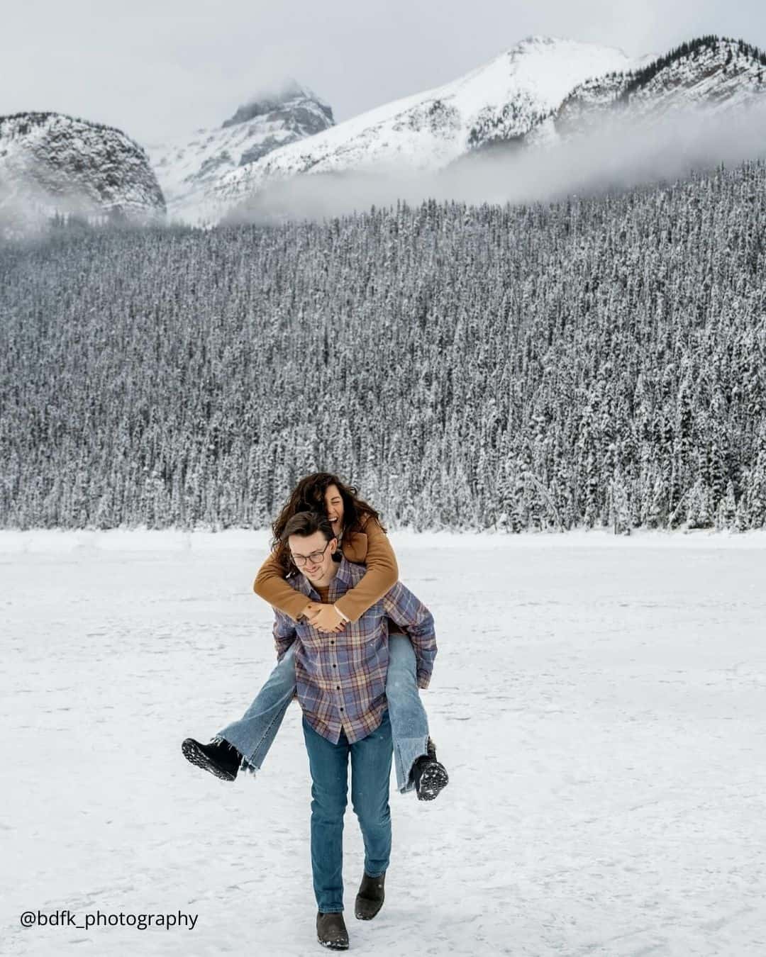 Winter Engagement Shoot With Your Dog