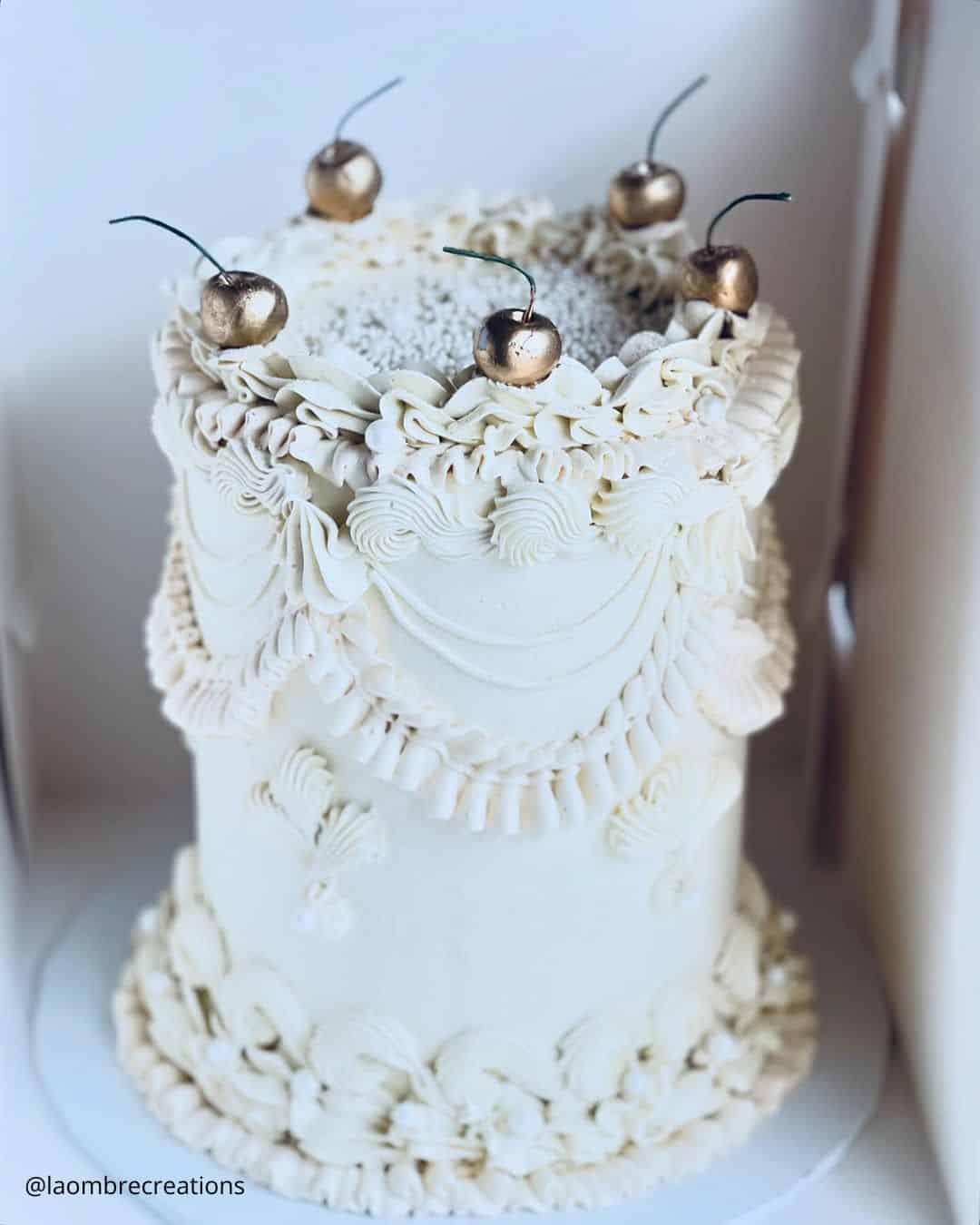 Winter Berry Cakes