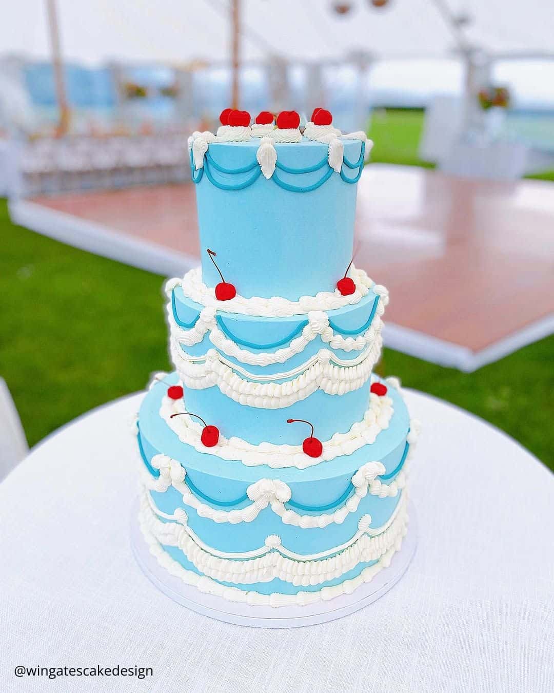 Winter Berry Cakes