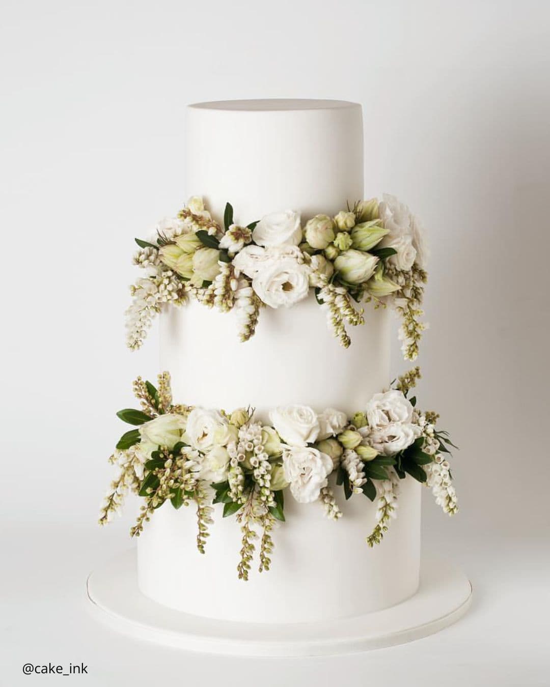 Christmas Wedding Cake
