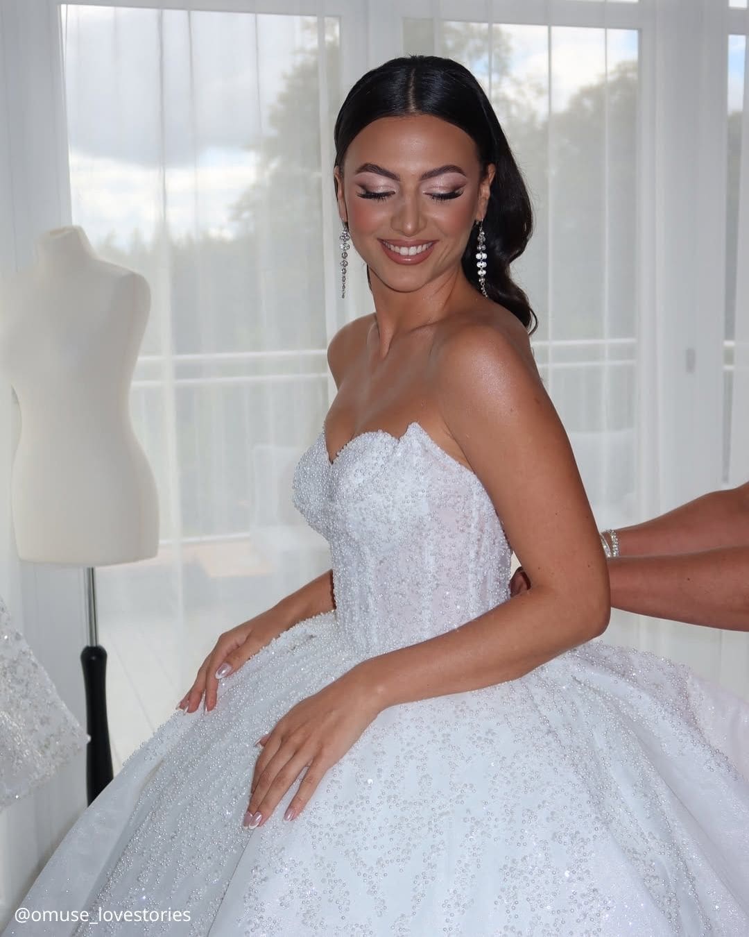 Putting On The Dress