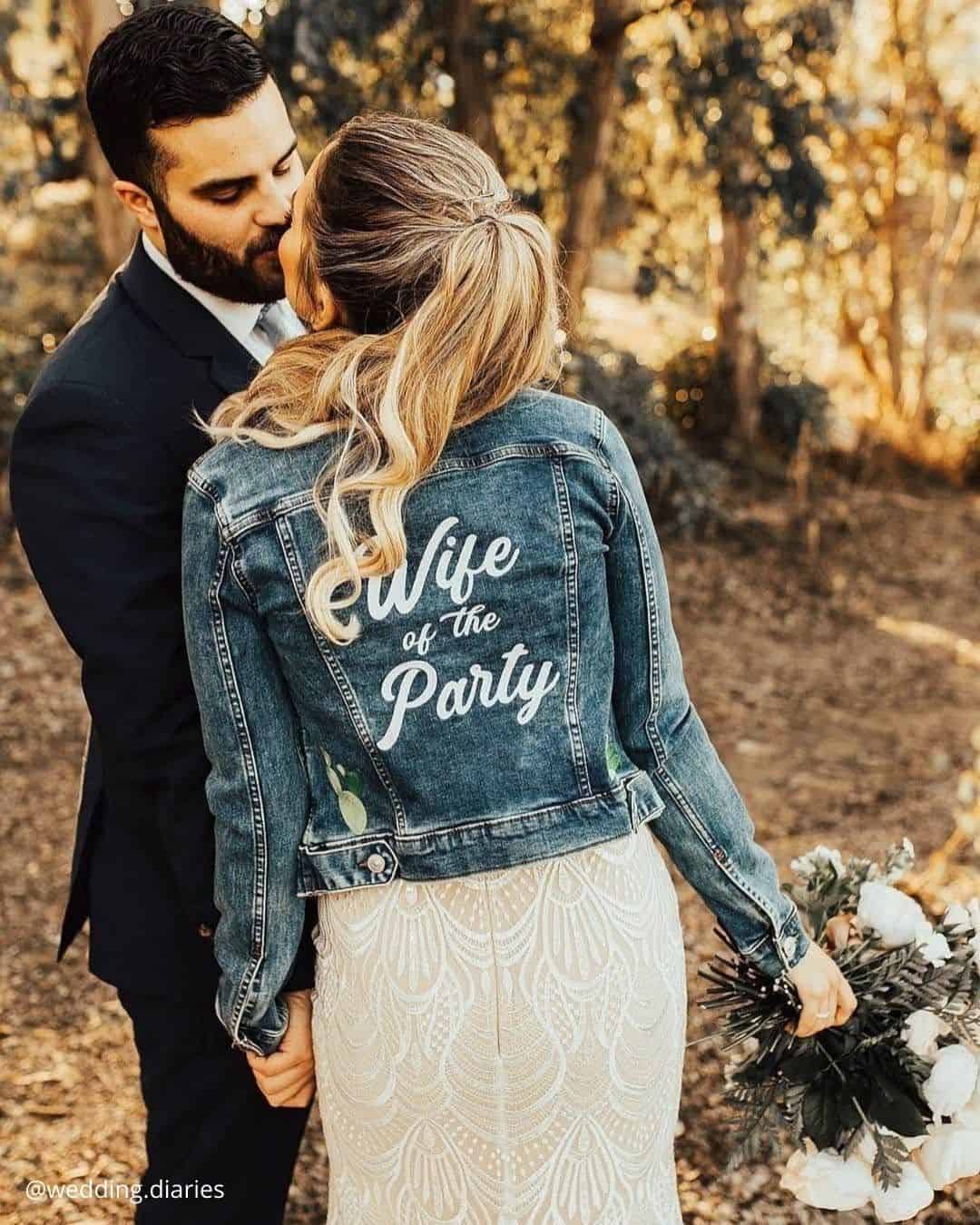 Bride Tribe In Custom Denim Jackets
