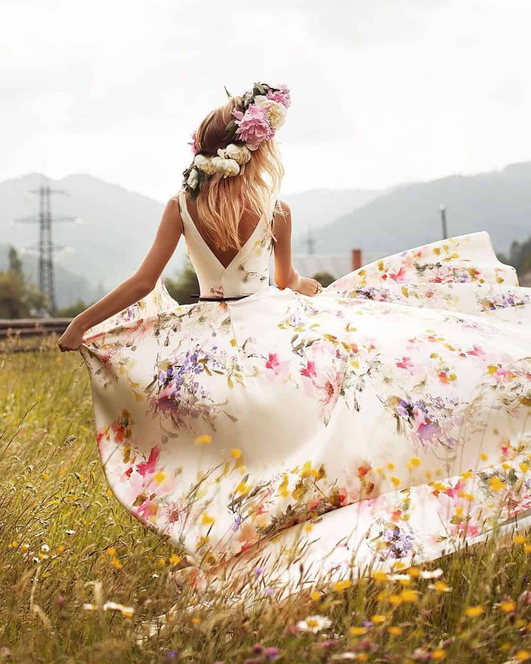 Most Popular Floral Gowns