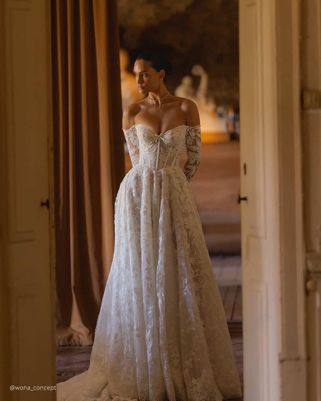 Colorful Floral Long Dresses For Wedding