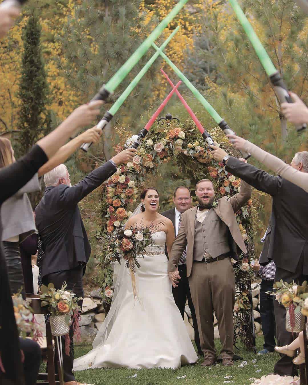 Star Wars Wedding Ceremony Ideas