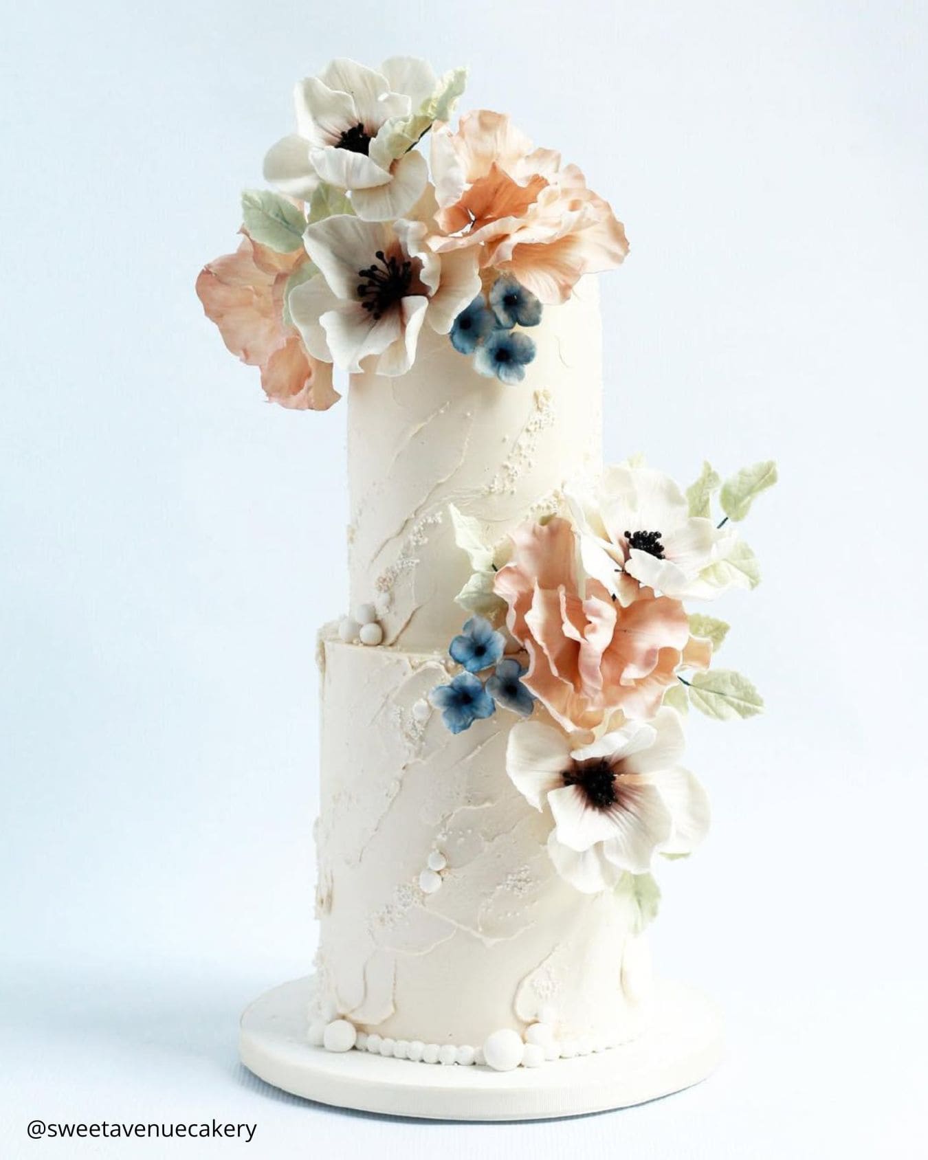 Elegant Summer Wedding Cake