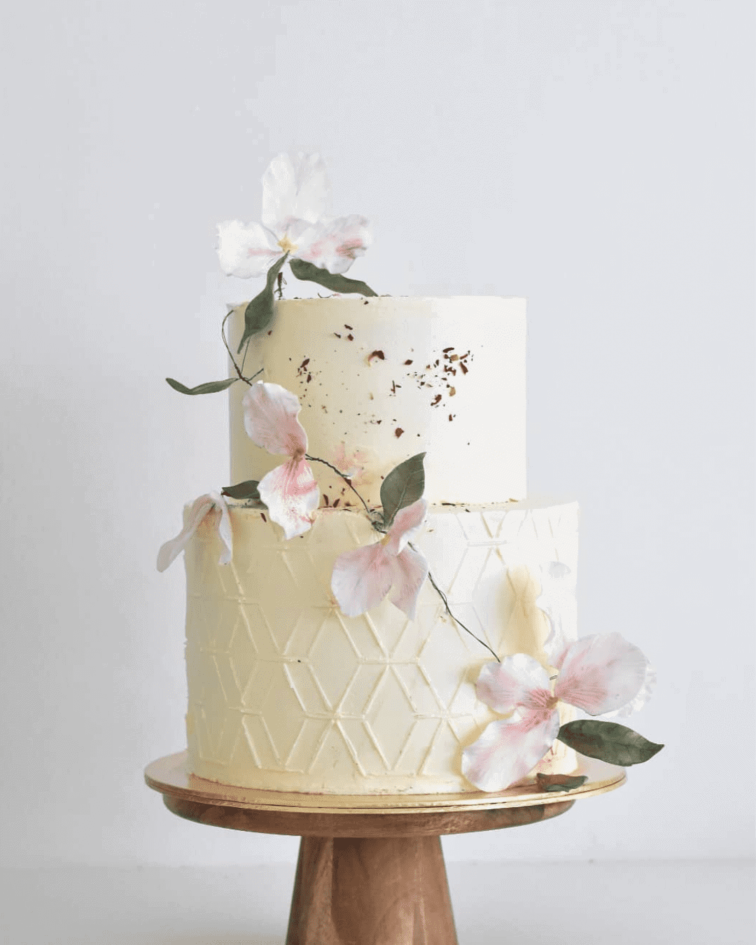 Watercolor Wedding Cakes