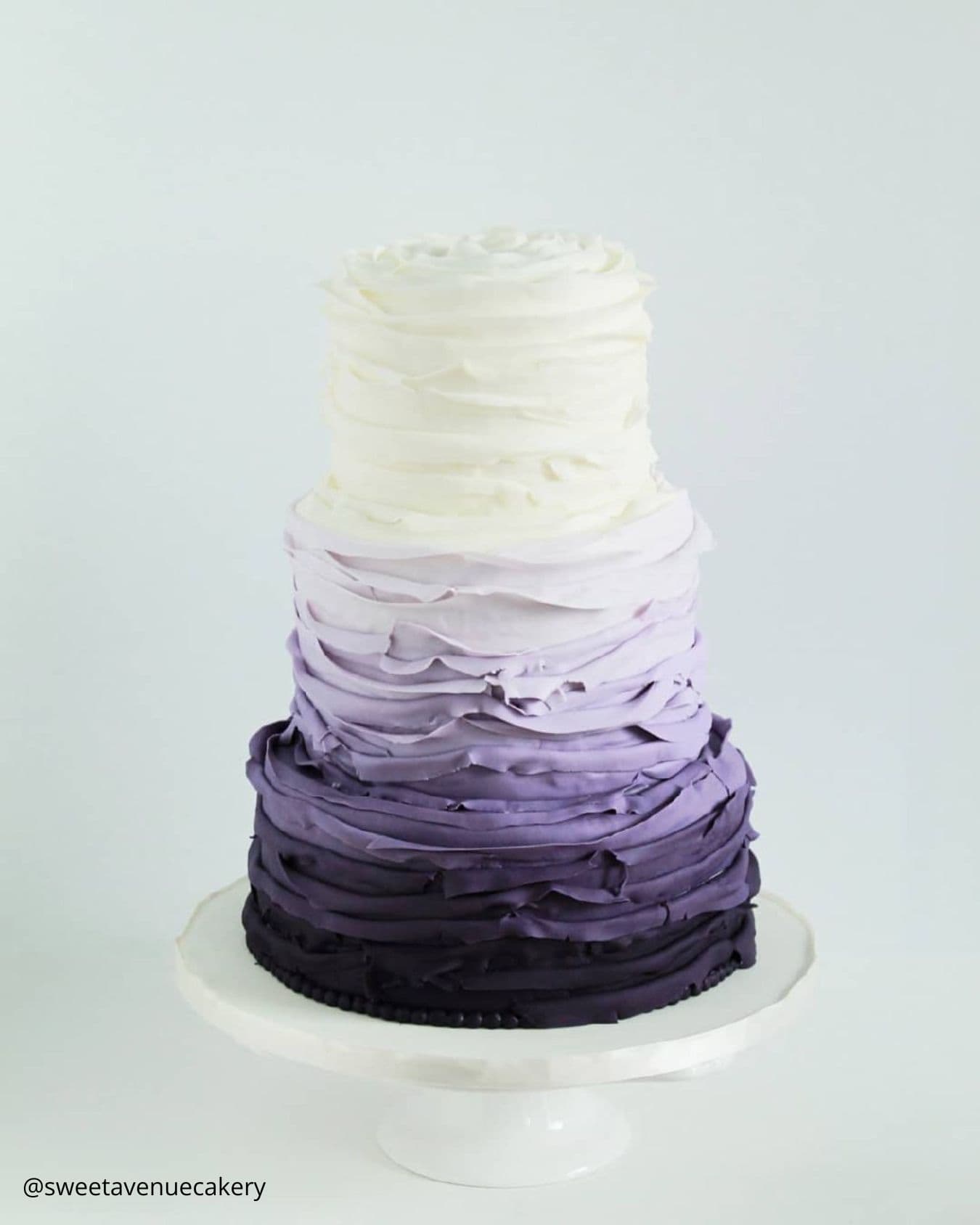Simple Summer Wedding Cake