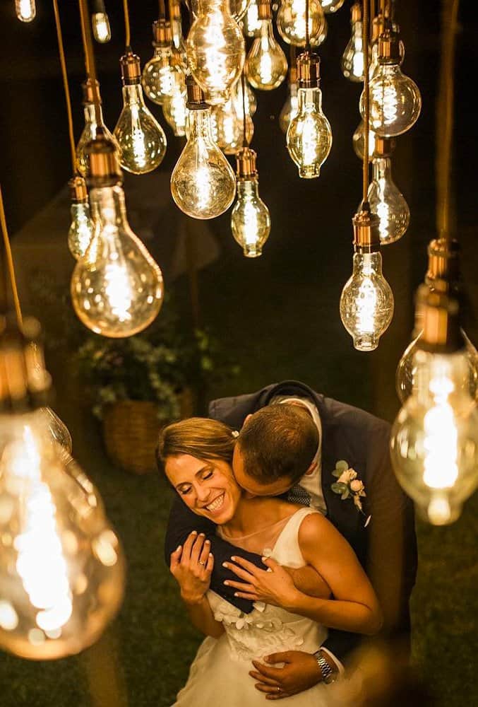 Backyard Wedding Lighting Ideas