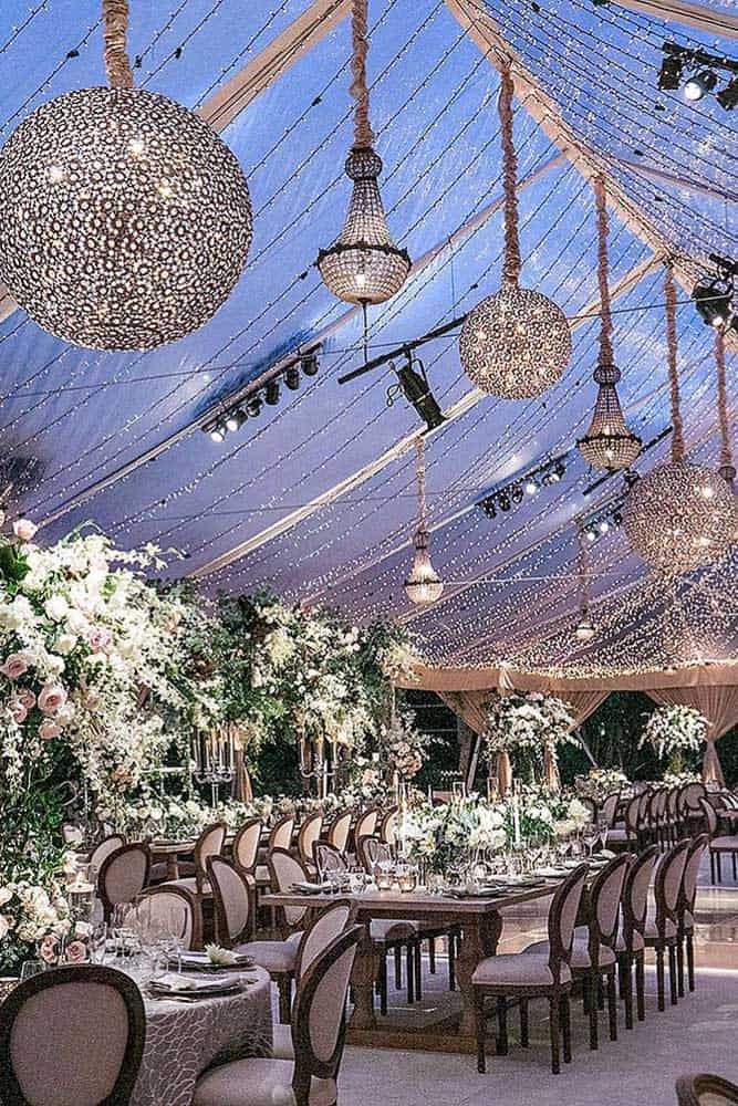 String Light Wedding Ideas