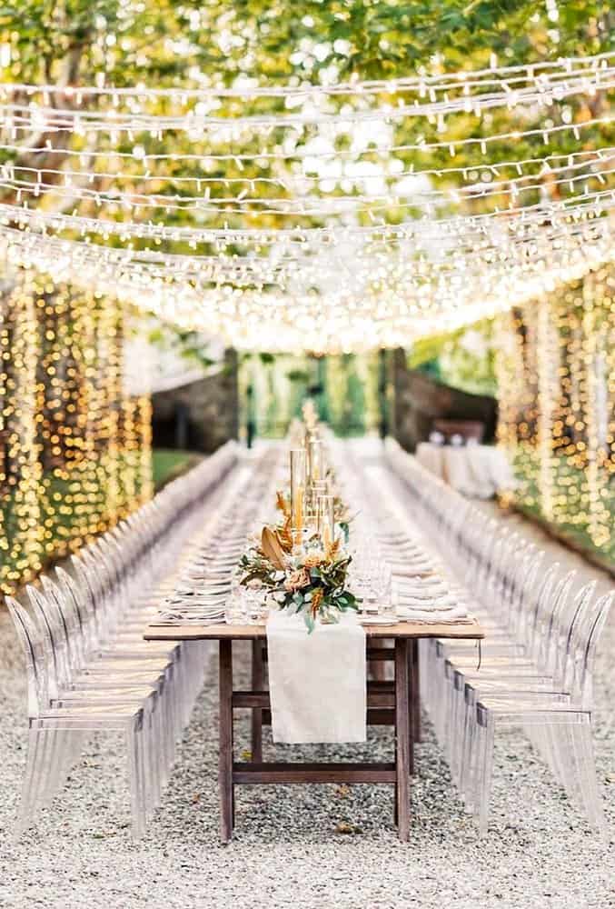 String Light Wedding Ideas