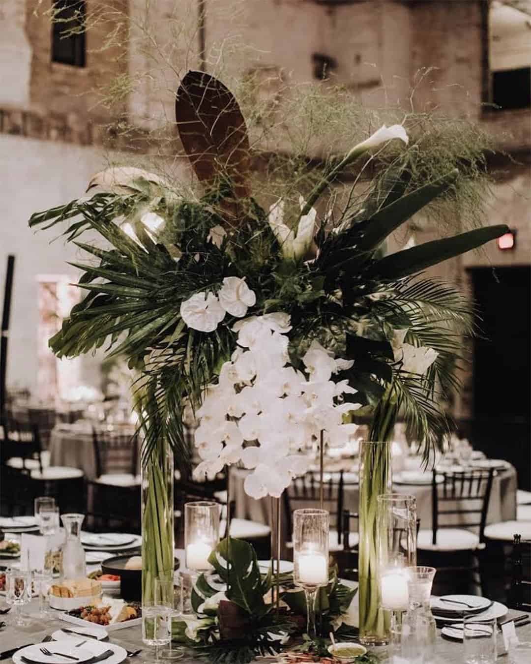 whimsical wedding centerpiece