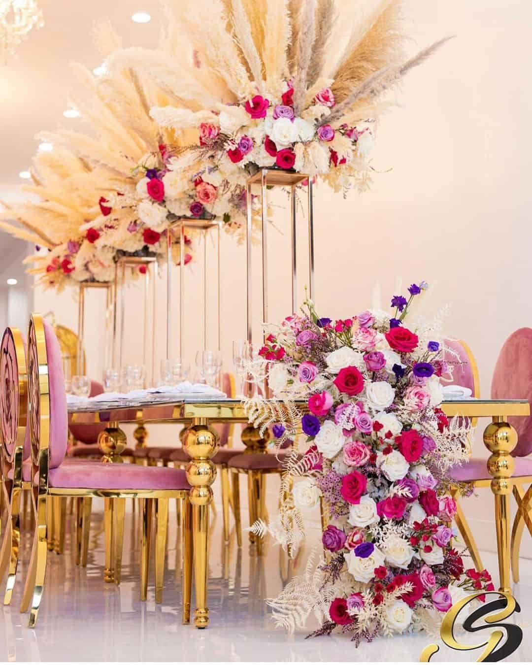 whimsical wedding color palette