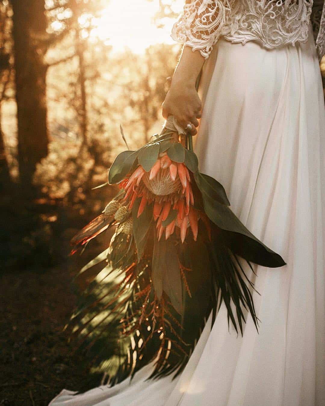 whimsical wedding bouquets summer flowers