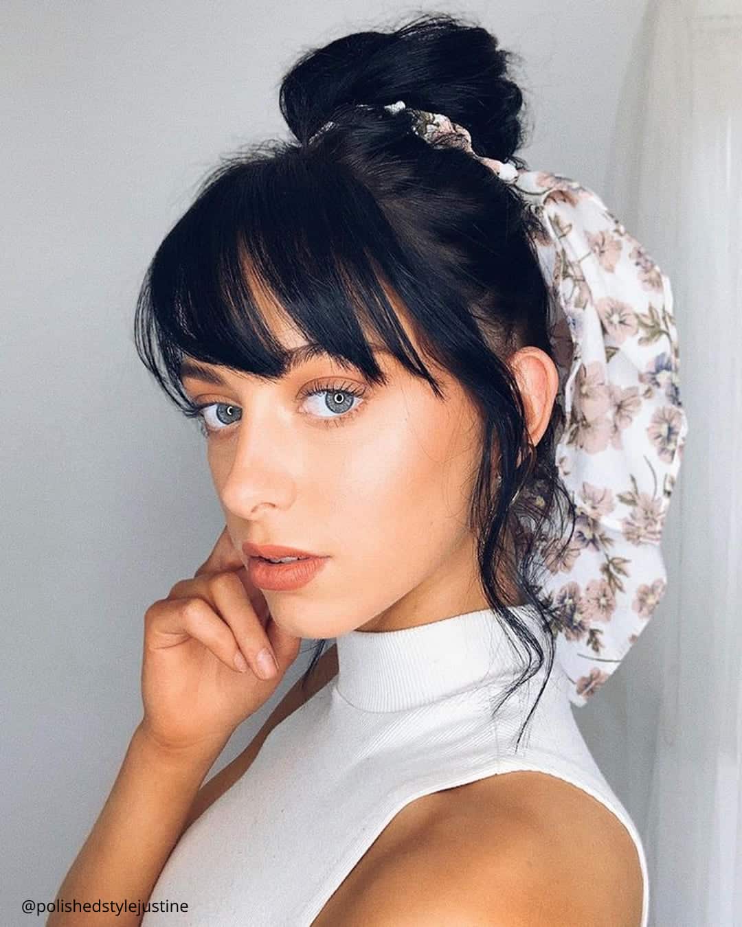 Wedding Hairstyles For Long Hair With Bangs