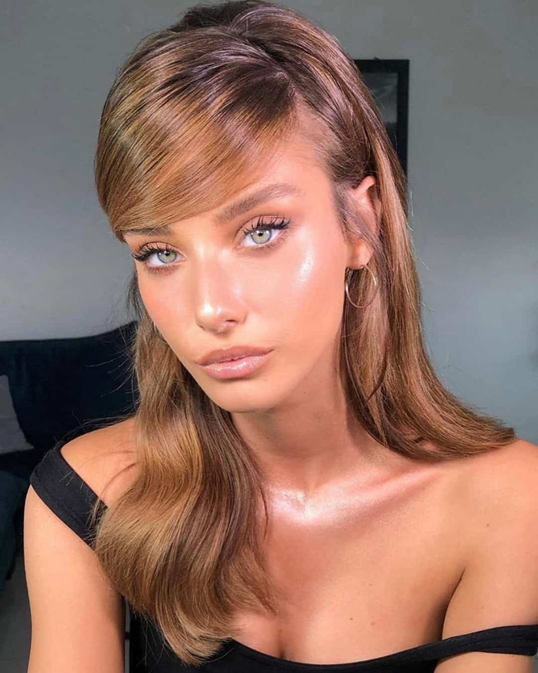 Wedding Hairstyles With Bangs For Medium Hair
