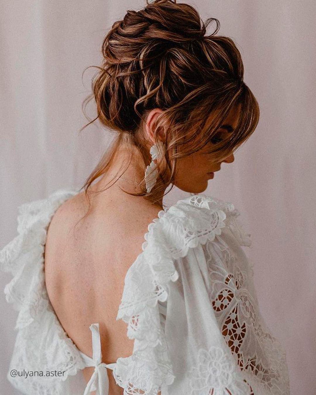 Easy DIY Updo With Curtain Bangs (Tutorial)