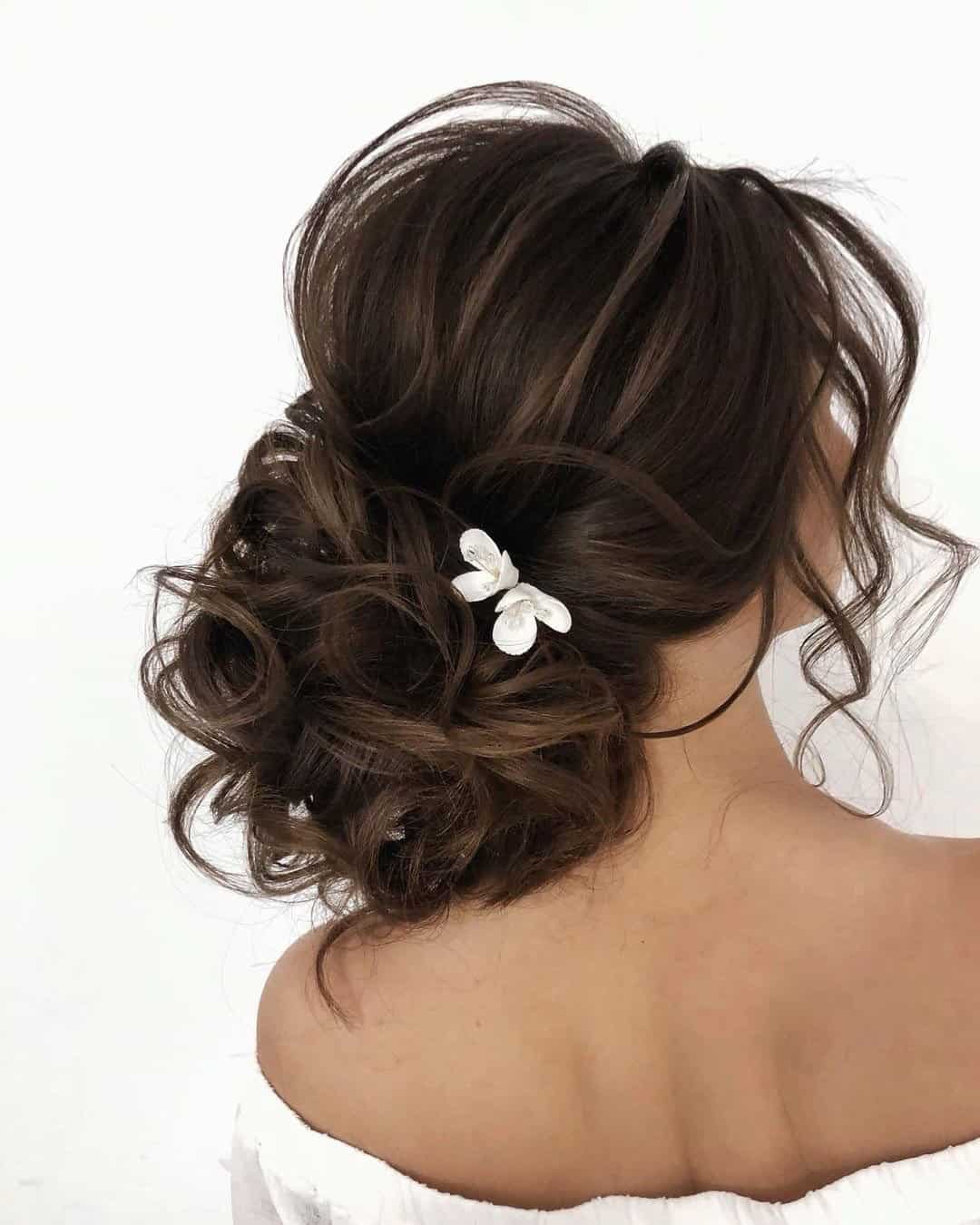 Low Bun Wedding Hair Updo