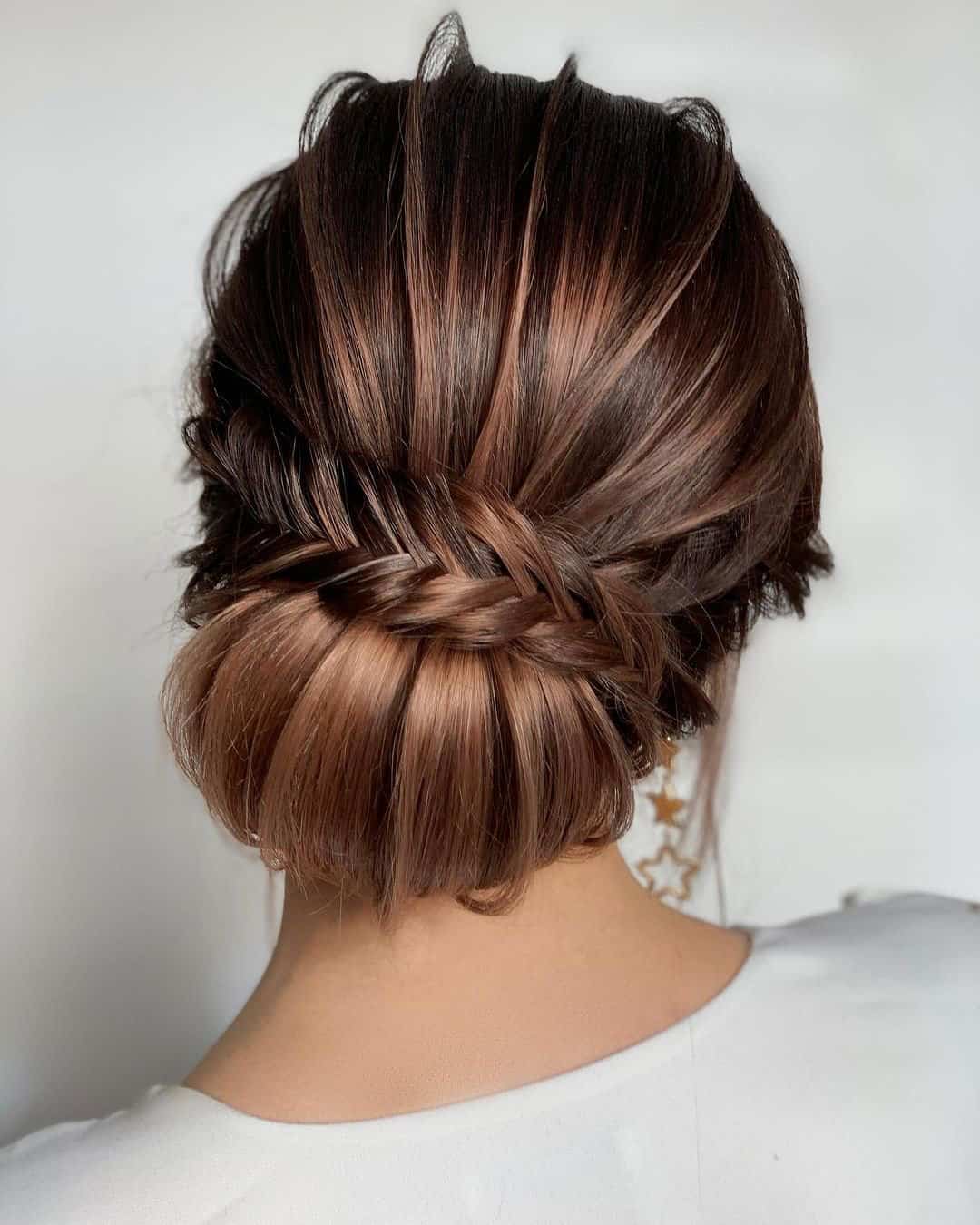 Braided Chignon Hairstyle Ideas