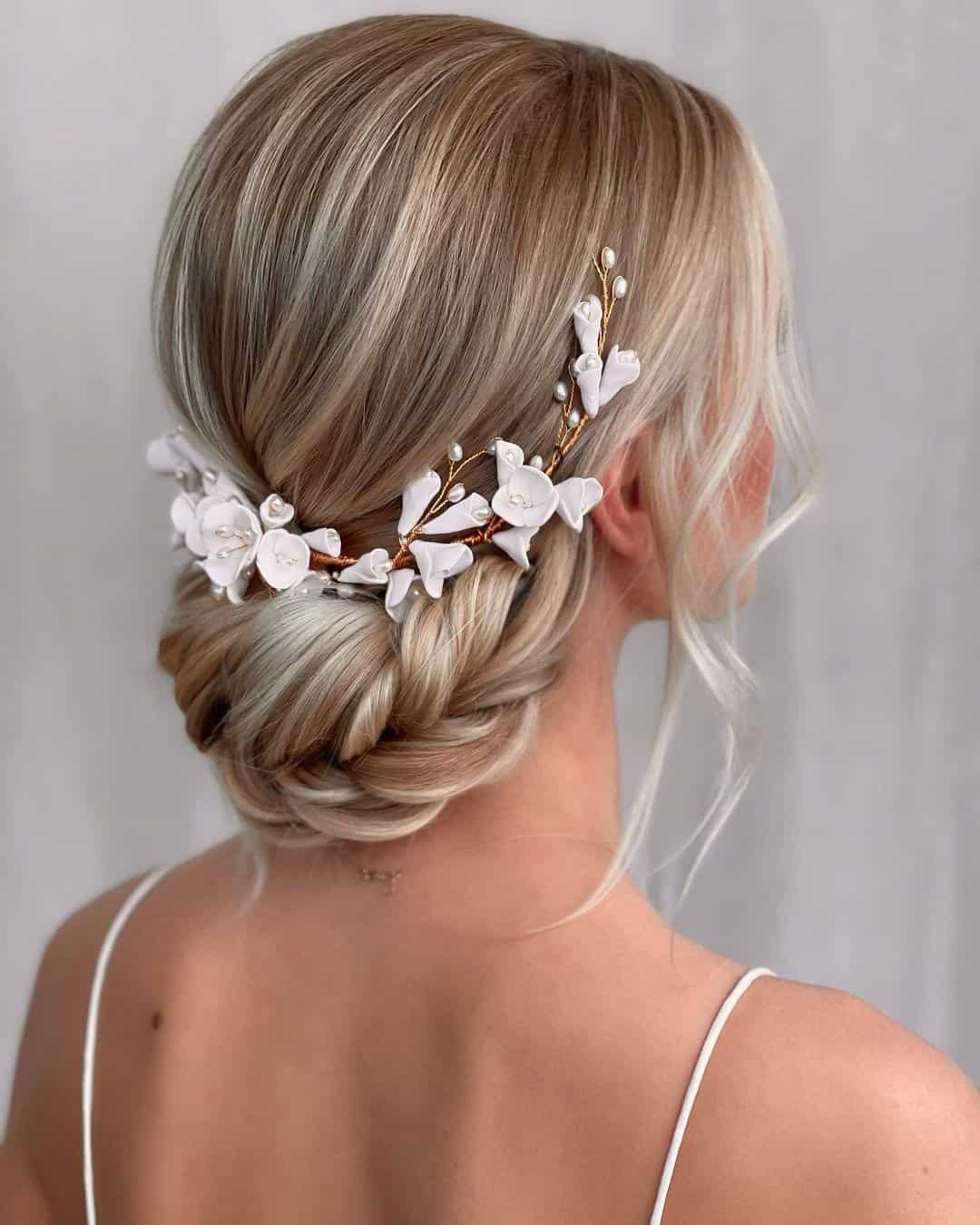 Braid Ideas For Messy Bridal Updo