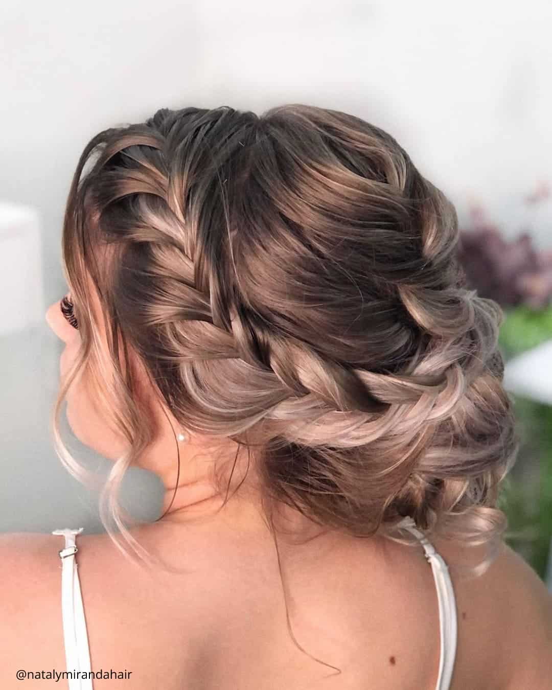 Tender Princess-Style Bridal Braids