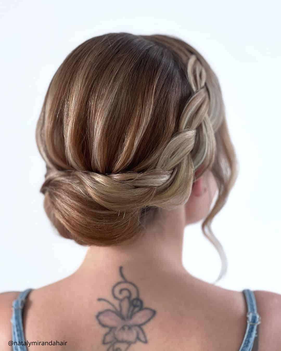 Half Wedding Updos With Braids