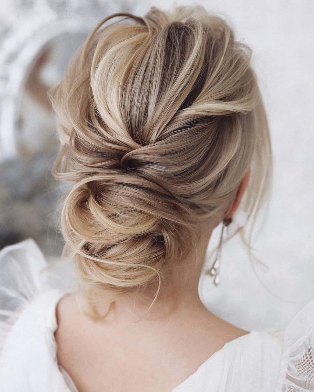 Wedding Buns for Medium Hair