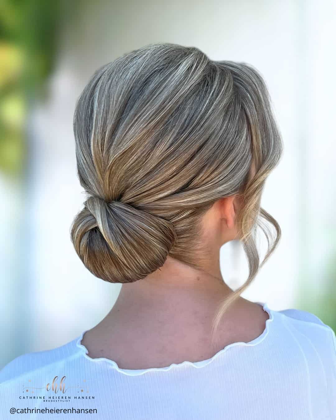 Wedding Buns for Medium Hair