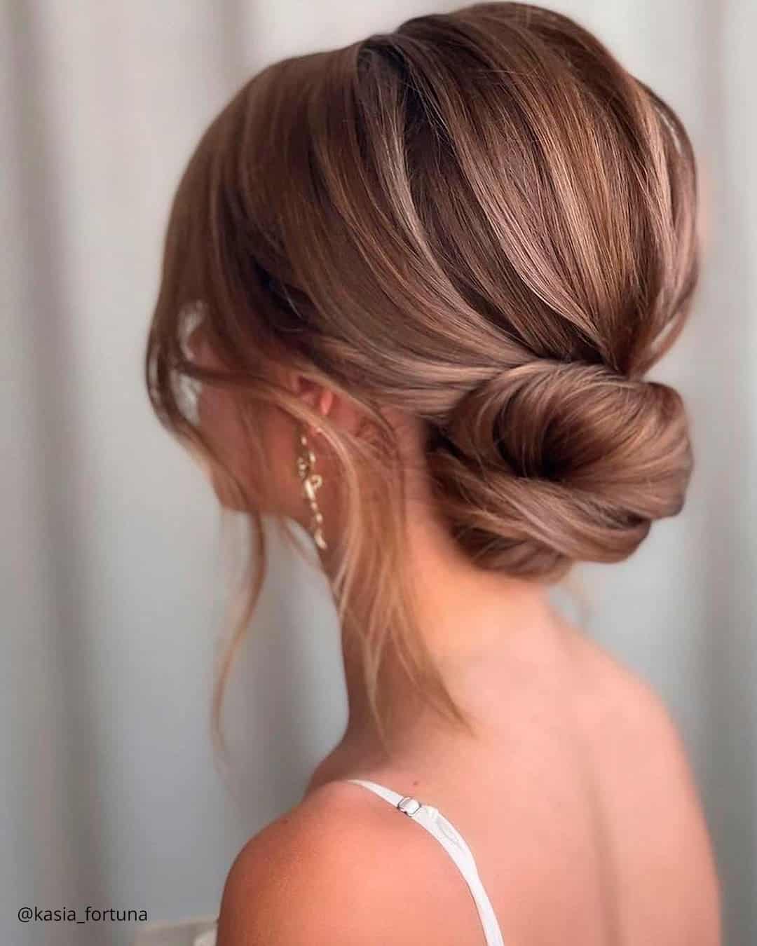 Wedding Buns for Medium Hair