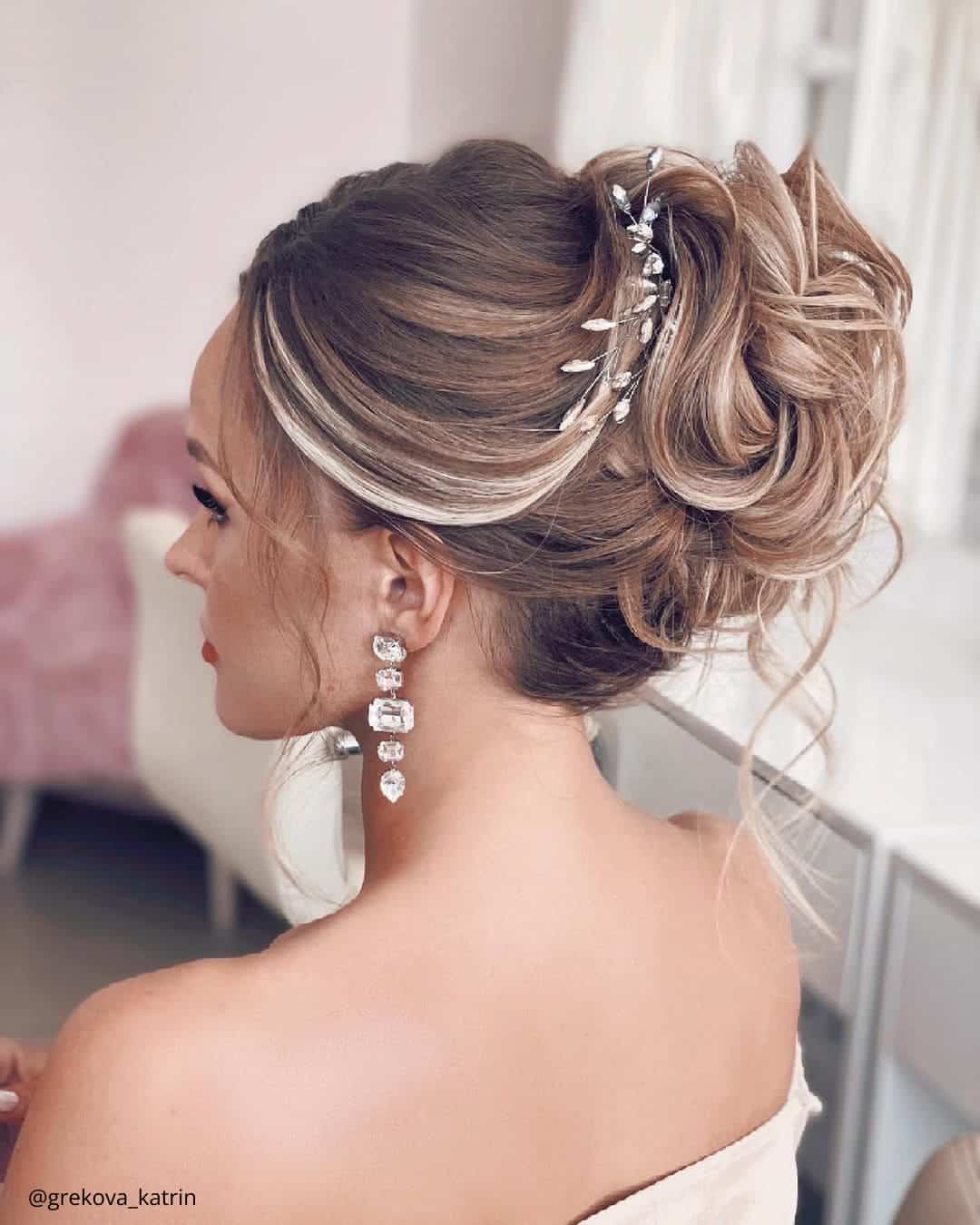 Wedding Updos for Medium Hair