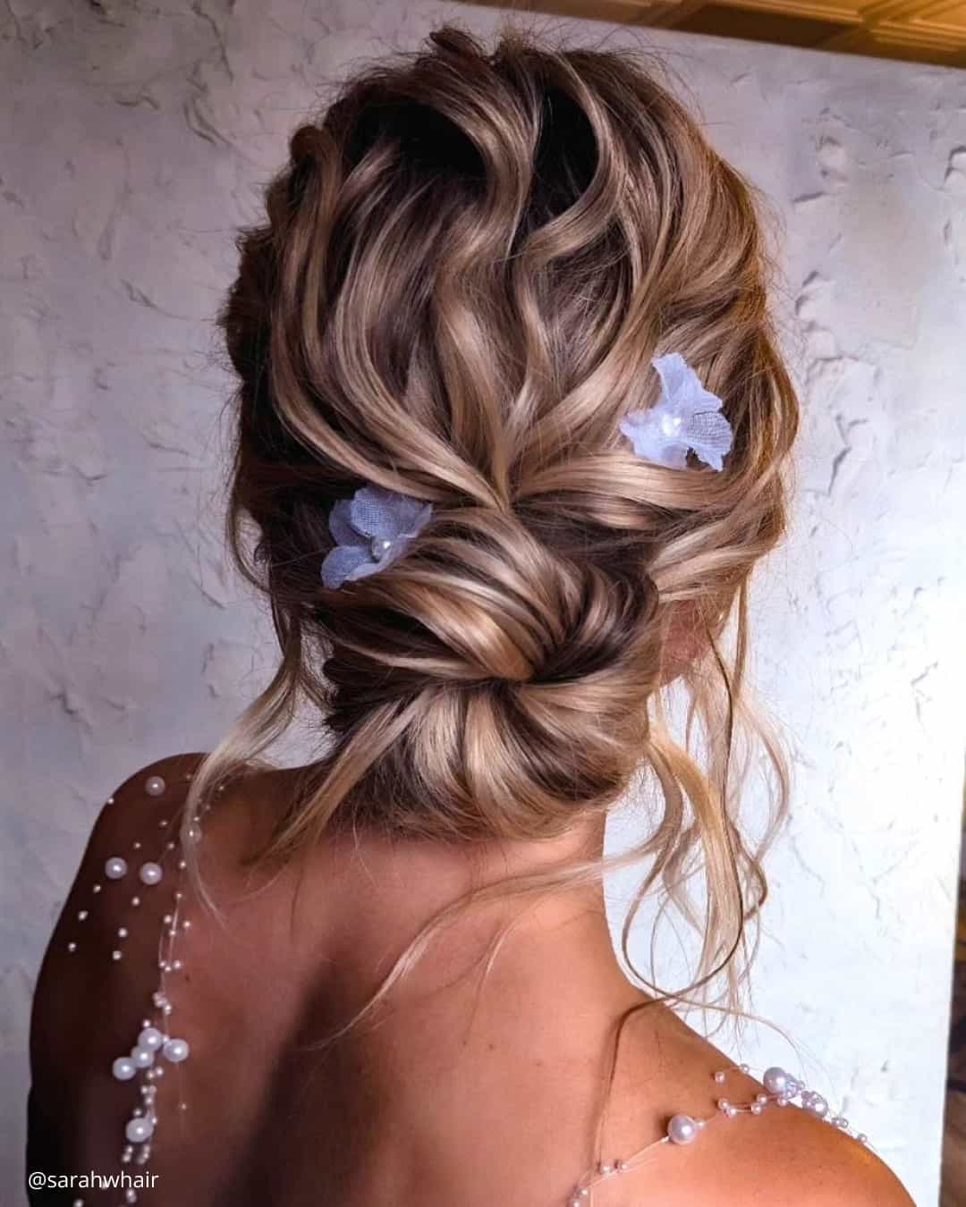 Wedding Hairstyles For Thin Hair Medium Length