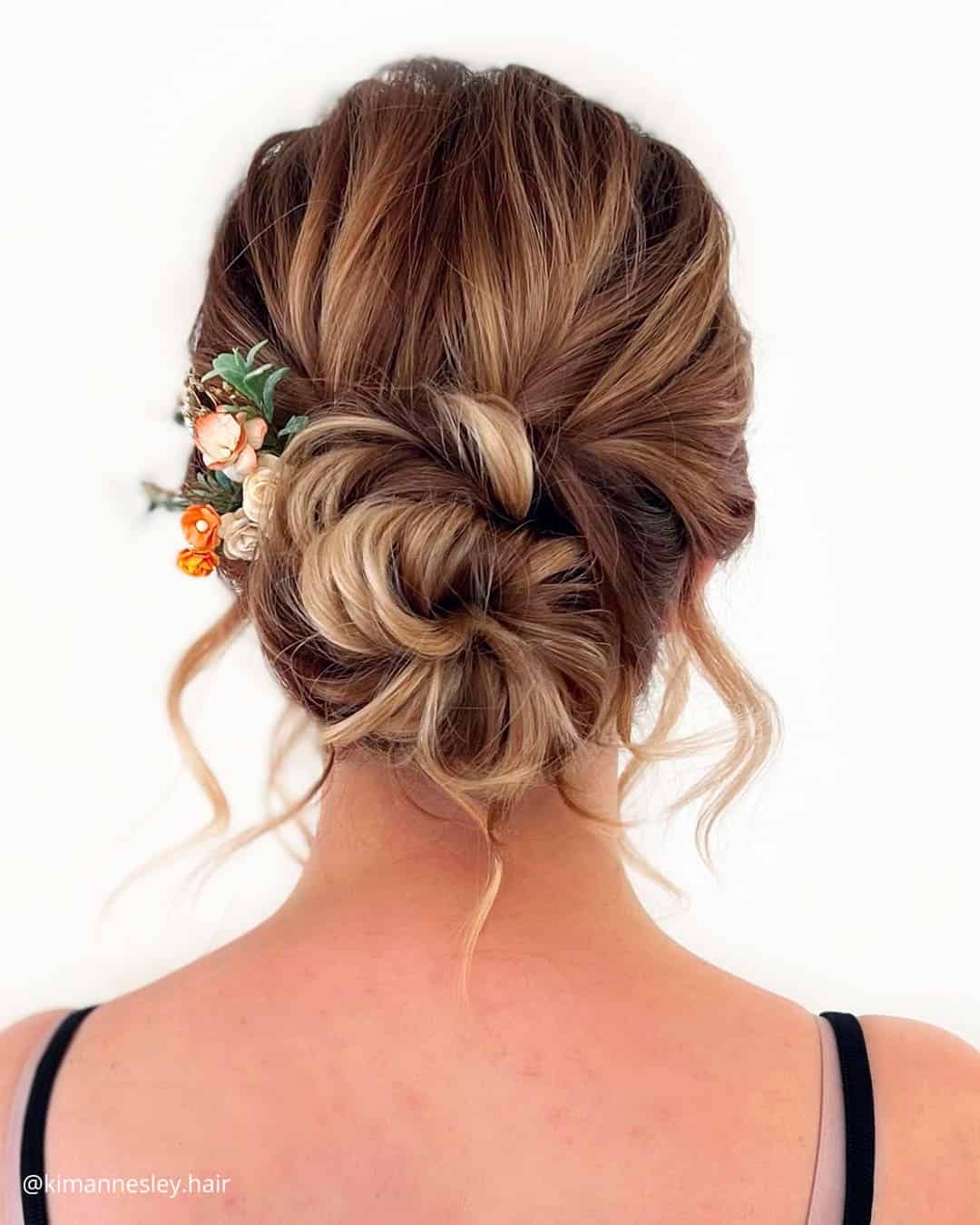 Natural Wedding Hairstyles For Medium Hair