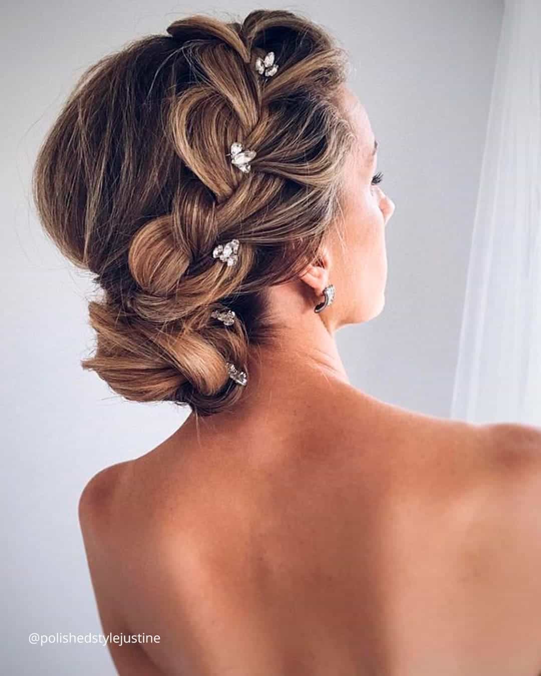 Natural Wedding Hairstyles For Medium Hair