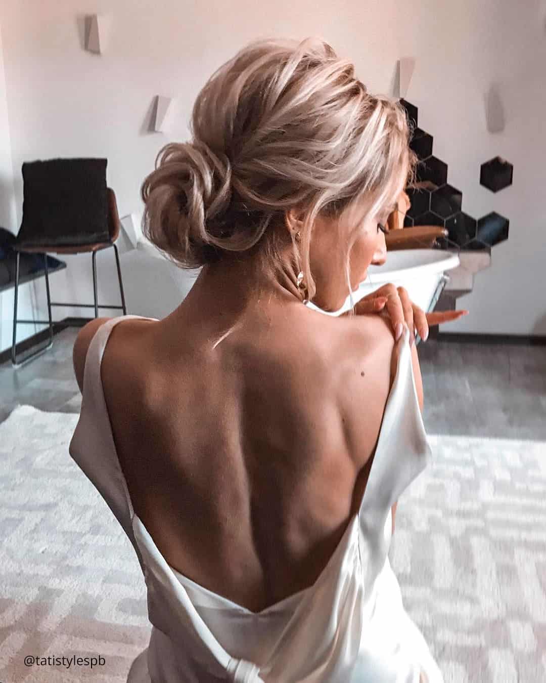 Natural Wedding Hairstyles For Medium Hair