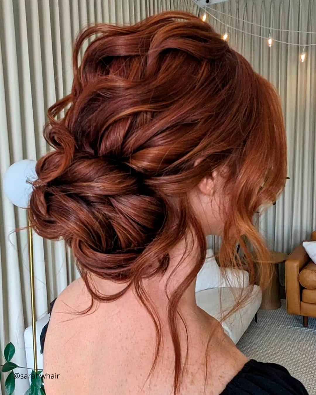 Low Updos for Wedding