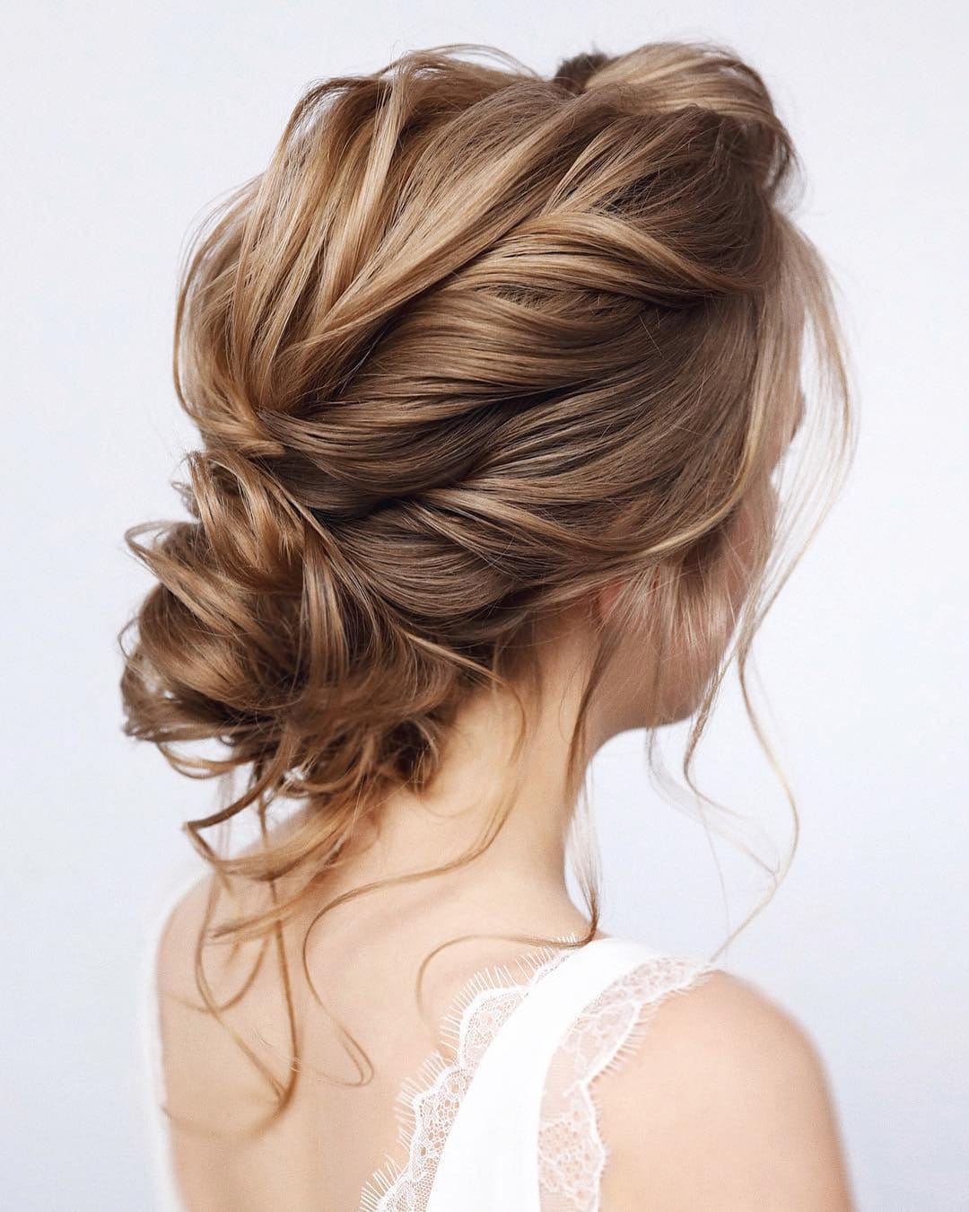 Low Updos for Wedding