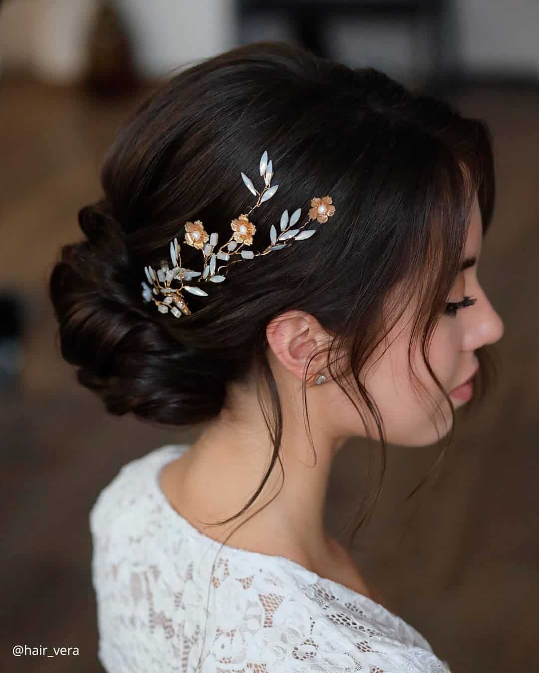 Wedding Hairstyles With Flowers