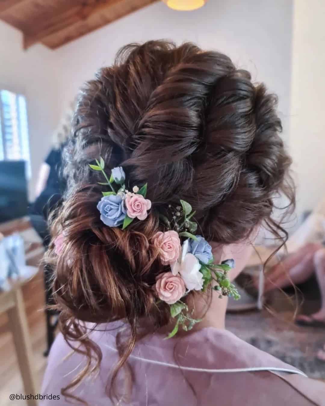 Wedding Hairstyles With Flowers