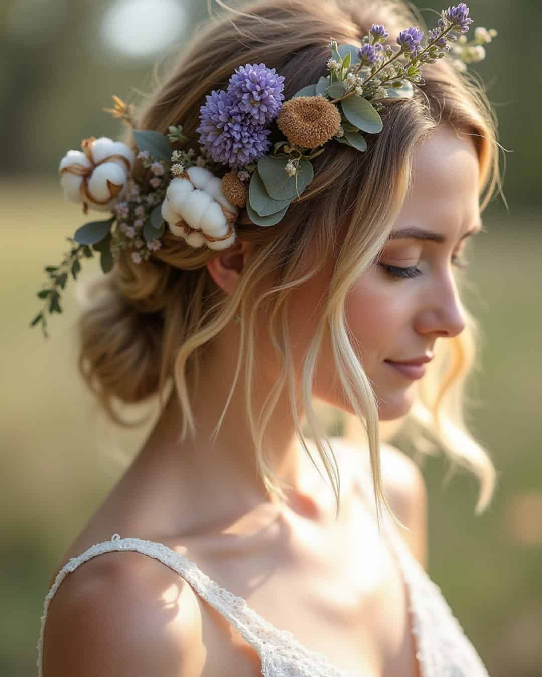 Wedding Hairstyles With Flowers