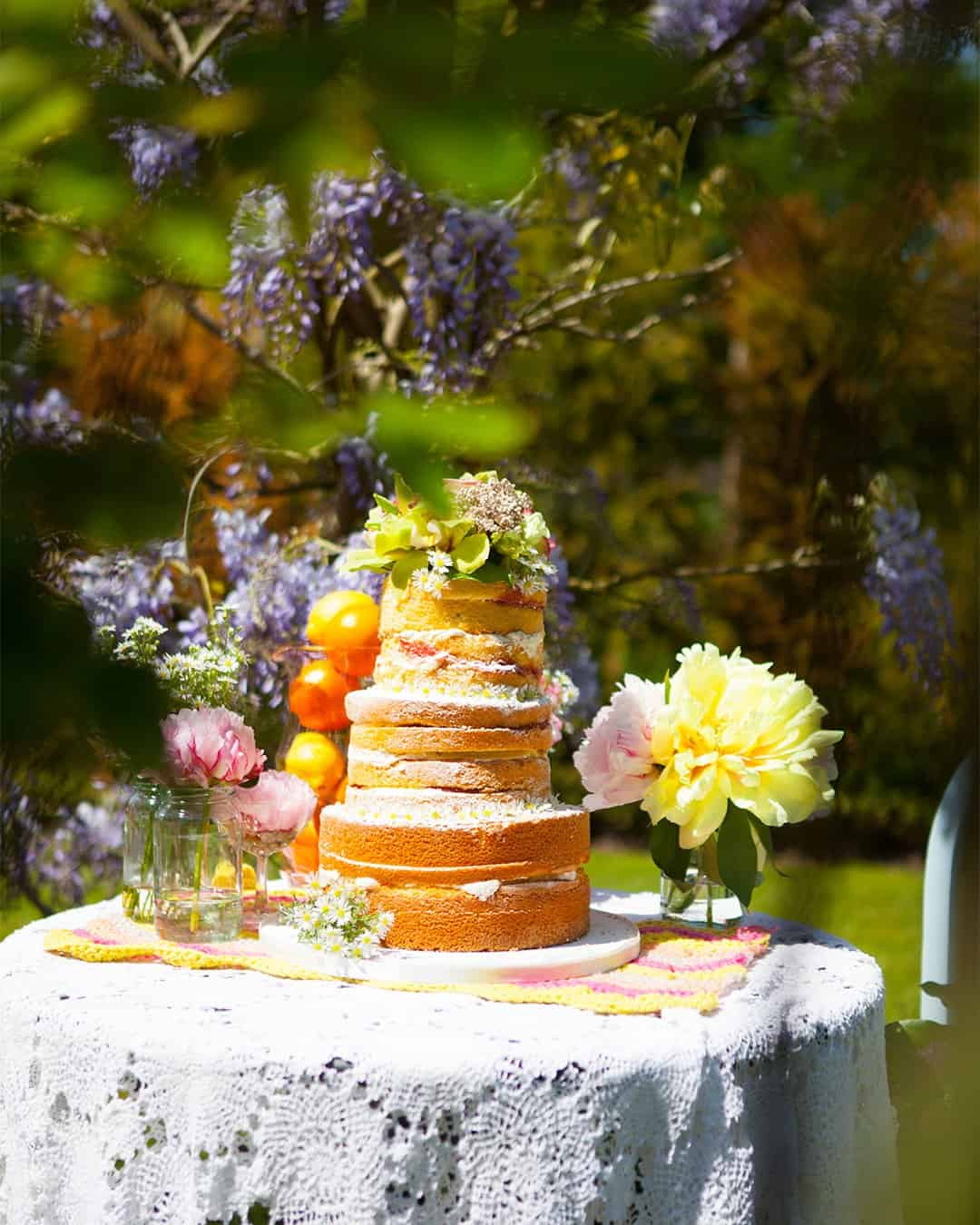 wedding cake trends naked rustic cake elizabethscakeemporium