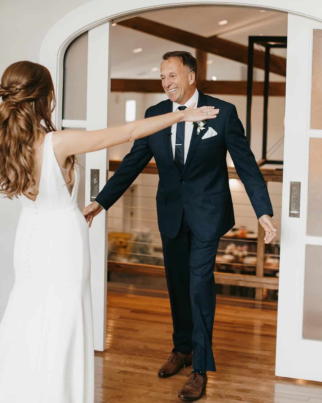 First Look Father And Daughter