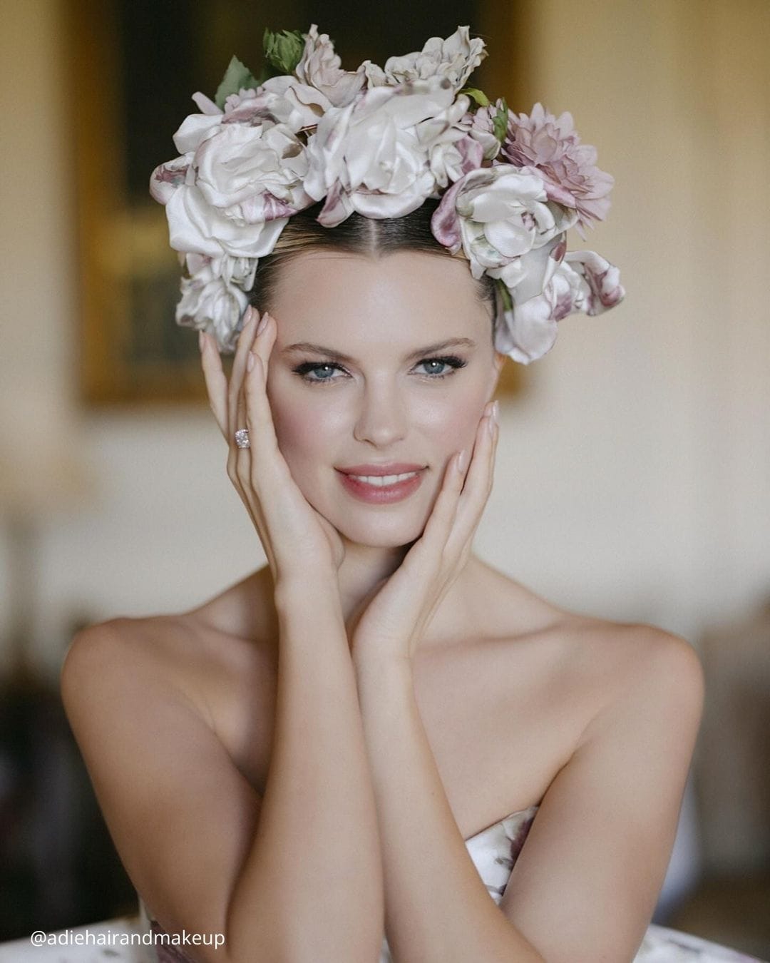 Elegant Bridal Makeup For Boho Wedding