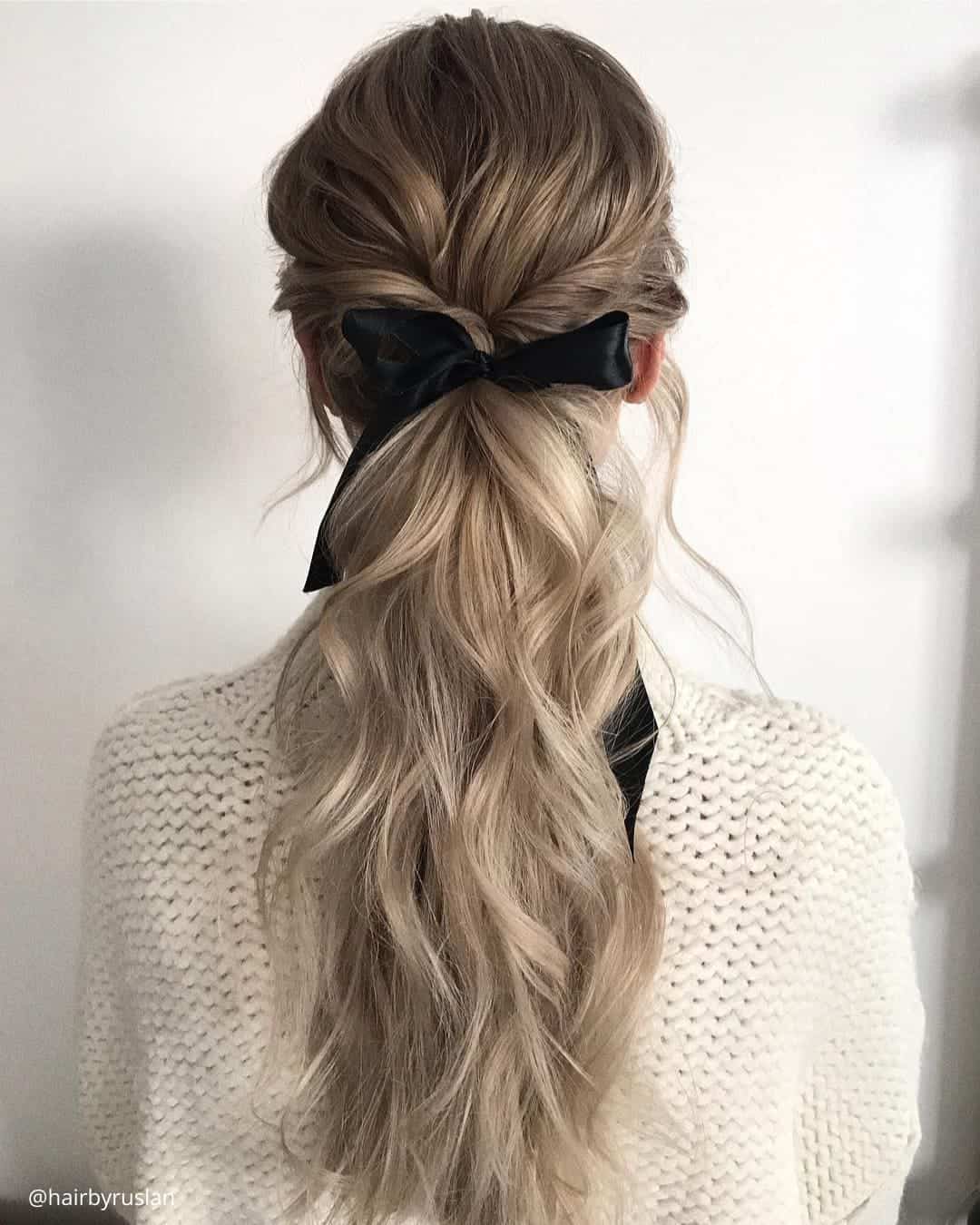 Messy Ponytail Hairstyles
