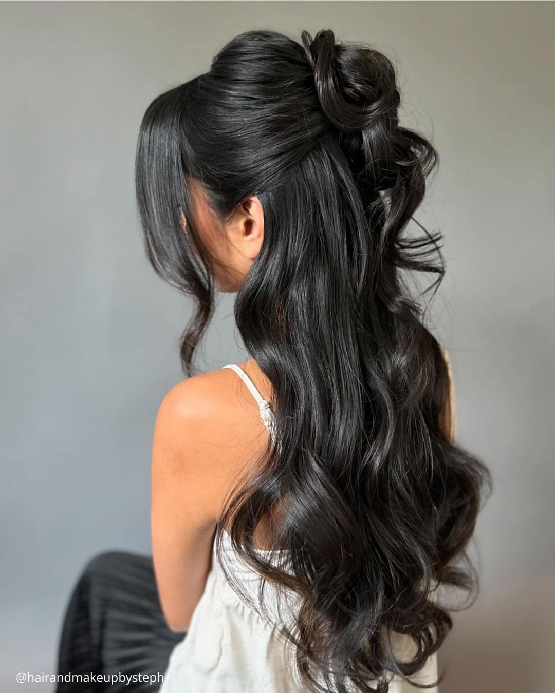 Ponytail With Hair Wrapped Around