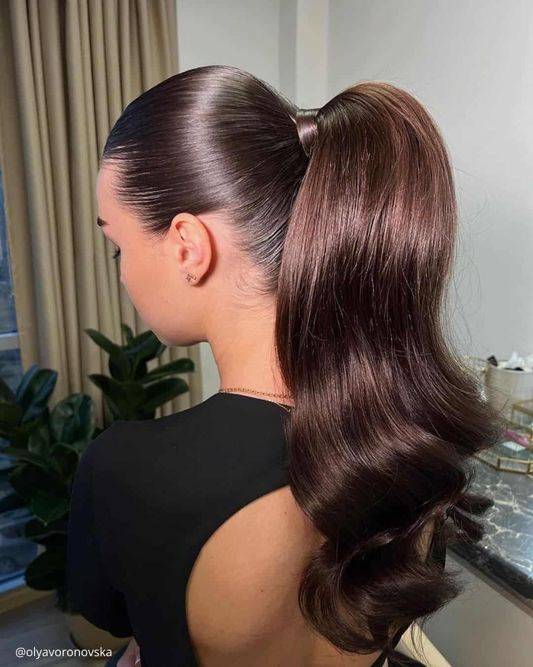 Bridesmaid Ponytail Hairstyles