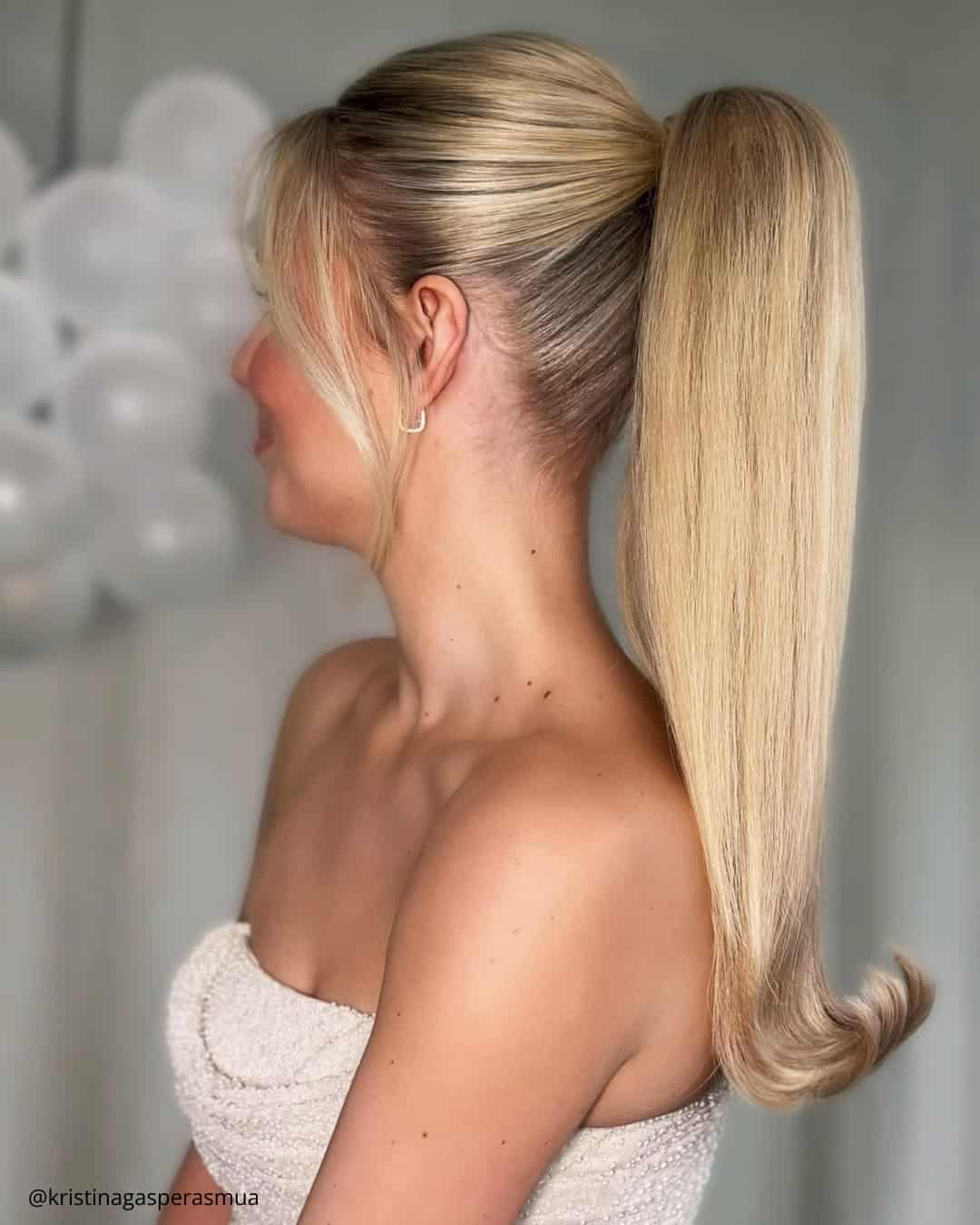 Bridesmaid Ponytail Hairstyles