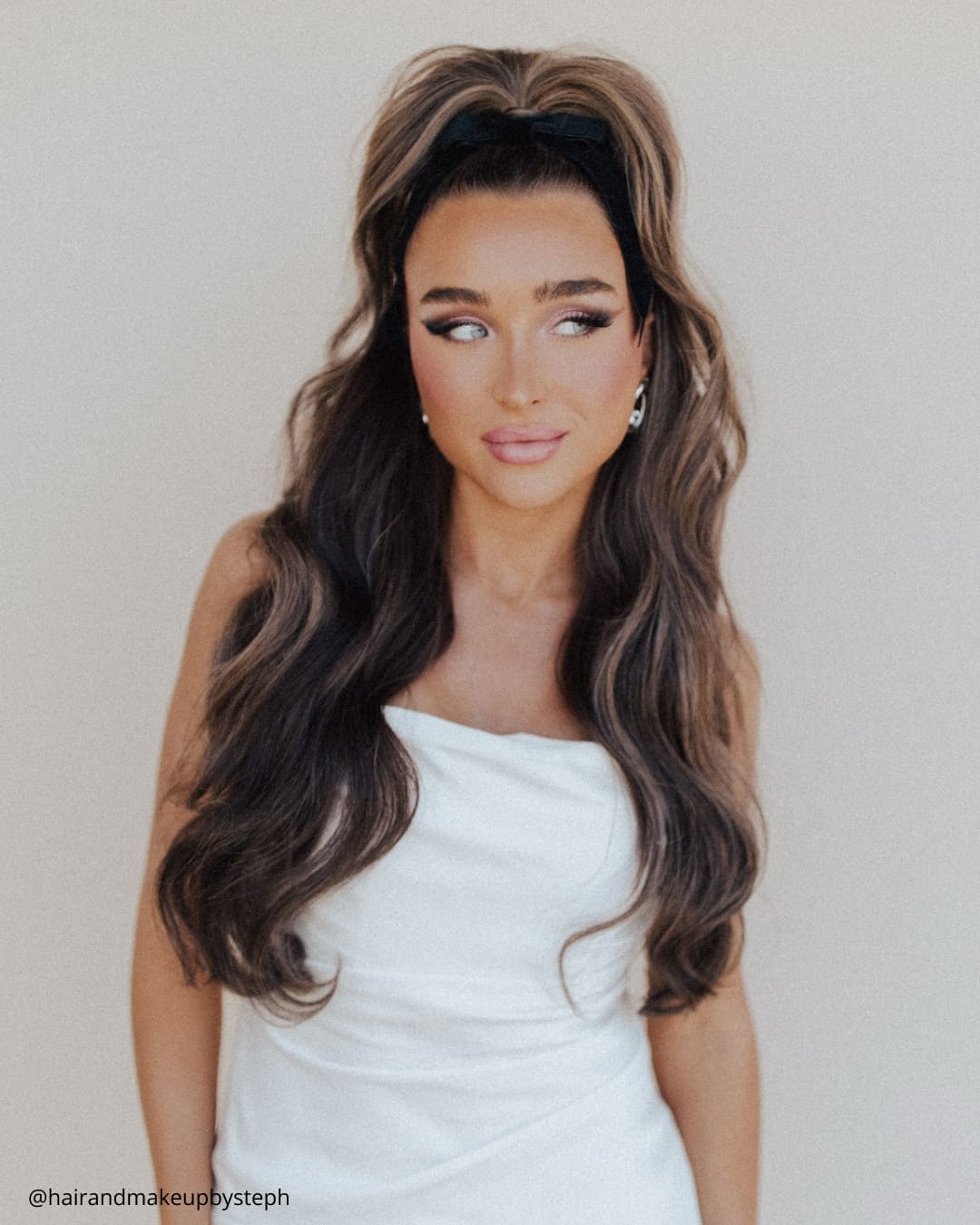 Ponytail Hairstyles For Wedding Guest