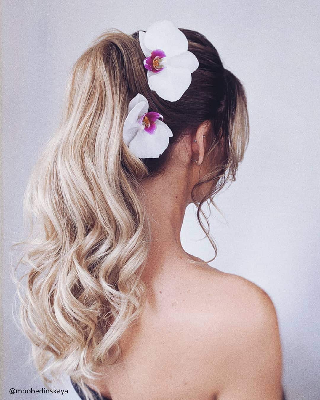 How To Wear A Veil With A Ponytail